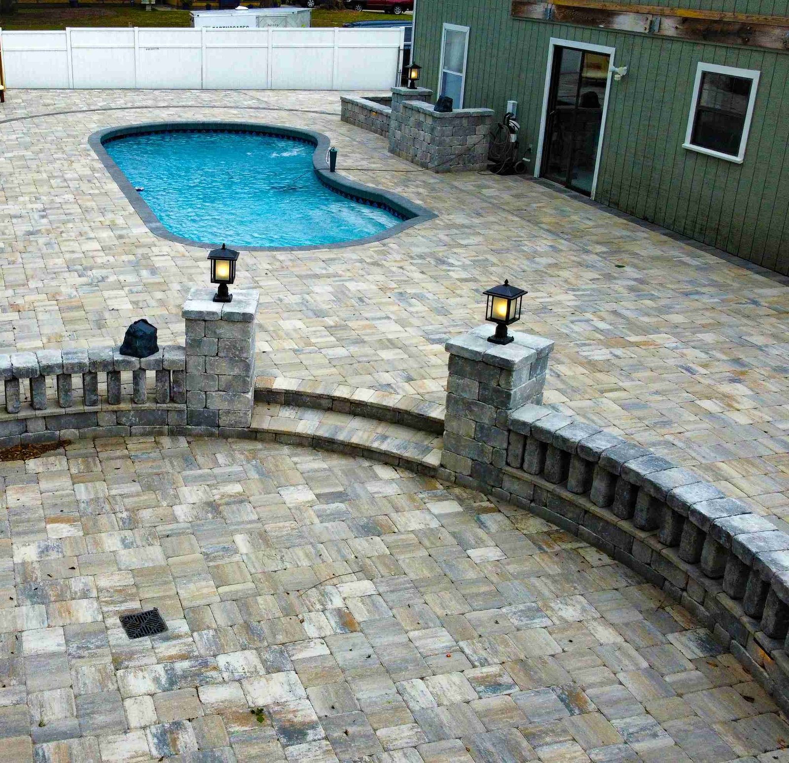Pool deck paver installation Jacksonville FL